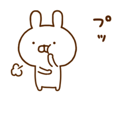 Rabbit Usahina Reaction sticker #12538672