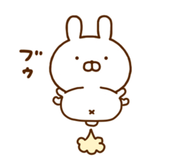 Rabbit Usahina Reaction sticker #12538673