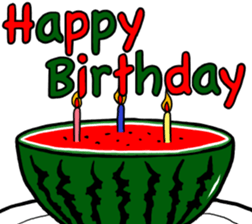 Watermelon Boy sticker #12539088