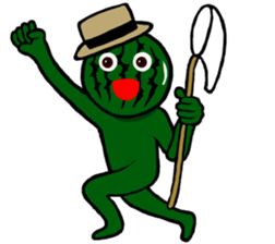 Watermelon Boy sticker #12539092