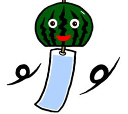 Watermelon Boy sticker #12539094