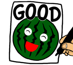 Watermelon Boy sticker #12539104