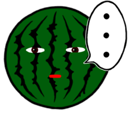 Watermelon Boy sticker #12539107