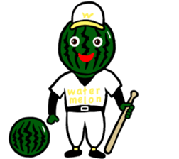 Watermelon Boy sticker #12539108