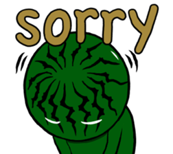 Watermelon Boy sticker #12539109