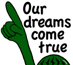 Watermelon Boy sticker #12539110