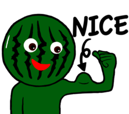Watermelon Boy sticker #12539113