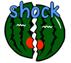 Watermelon Boy sticker #12539118