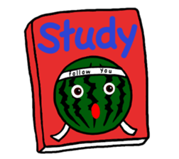 Watermelon Boy sticker #12539120