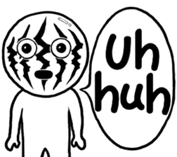 Watermelon Boy sticker #12539122