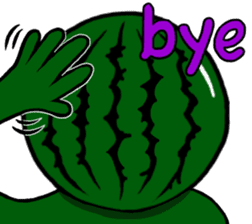 Watermelon Boy sticker #12539123