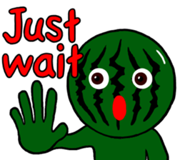 Watermelon Boy sticker #12539125