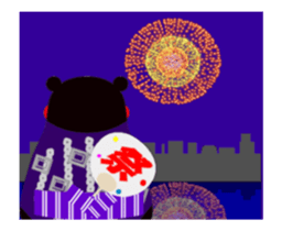 KUMAMON animation sticker sticker #12539786