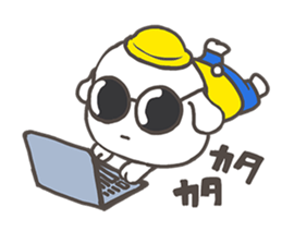 Labrador retriever puppy sticker #12540177