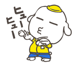 Labrador retriever puppy sticker #12540192