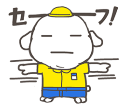 Labrador retriever puppy sticker #12540193