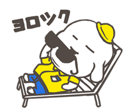 Labrador retriever puppy sticker #12540203