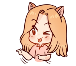 MaoMeow Lovely Cat sticker #12540591