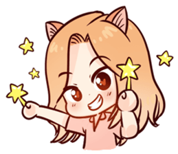 MaoMeow Lovely Cat sticker #12540593