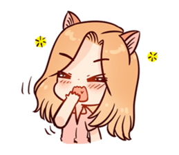 MaoMeow Lovely Cat sticker #12540594