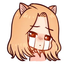 MaoMeow Lovely Cat sticker #12540595