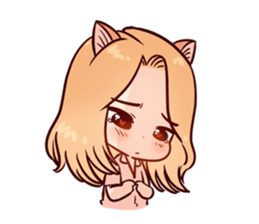 MaoMeow Lovely Cat sticker #12540598