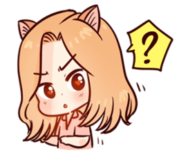 MaoMeow Lovely Cat sticker #12540599