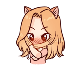 MaoMeow Lovely Cat sticker #12540600