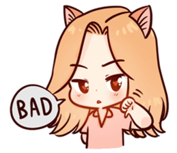 MaoMeow Lovely Cat sticker #12540601