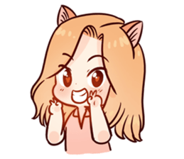 MaoMeow Lovely Cat sticker #12540602