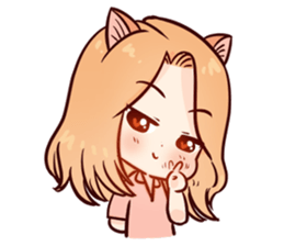 MaoMeow Lovely Cat sticker #12540603