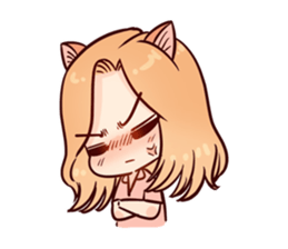 MaoMeow Lovely Cat sticker #12540606