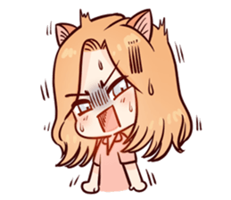 MaoMeow Lovely Cat sticker #12540611