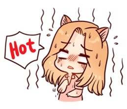 MaoMeow Lovely Cat sticker #12540614