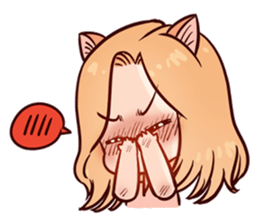 MaoMeow Lovely Cat sticker #12540615