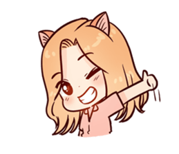 MaoMeow Lovely Cat sticker #12540616