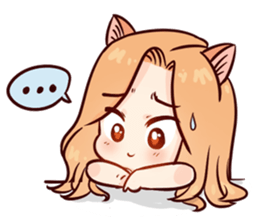 MaoMeow Lovely Cat sticker #12540617