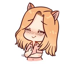 MaoMeow Lovely Cat sticker #12540620