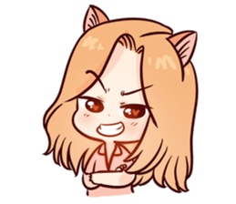 MaoMeow Lovely Cat sticker #12540621