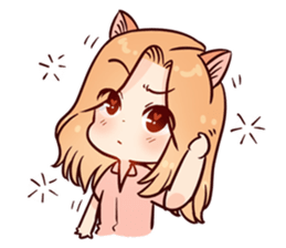 MaoMeow Lovely Cat sticker #12540624