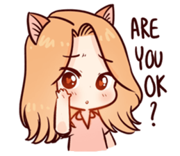 MaoMeow Lovely Cat sticker #12540625