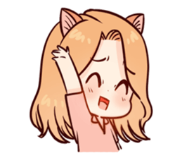 MaoMeow Lovely Cat sticker #12540629