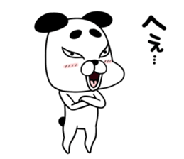 Dogs such as Noh mask sticker #12540763