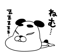 Dogs such as Noh mask sticker #12540781