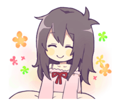 moving!Neminko-chan sticker #12541138