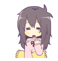 moving!Neminko-chan sticker #12541140