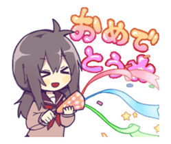 moving!Neminko-chan sticker #12541149