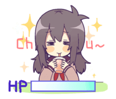 moving!Neminko-chan sticker #12541150