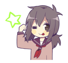 moving!Neminko-chan sticker #12541151