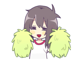 moving!Neminko-chan sticker #12541154